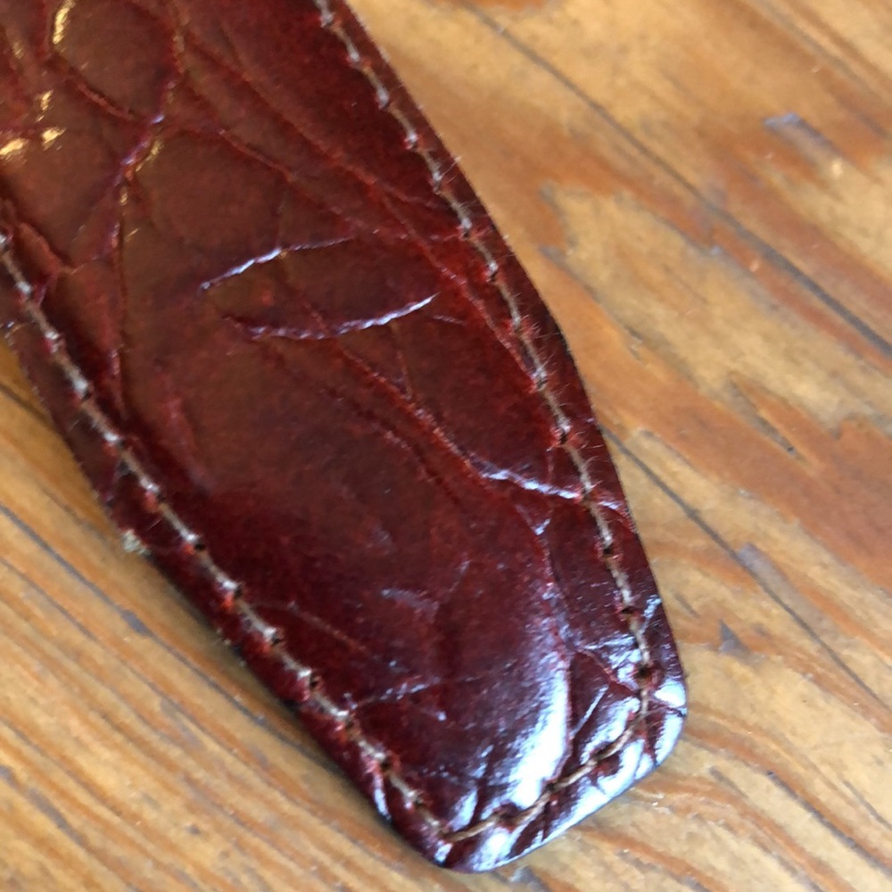 Code Azure leather belt - Picture 11 of 11